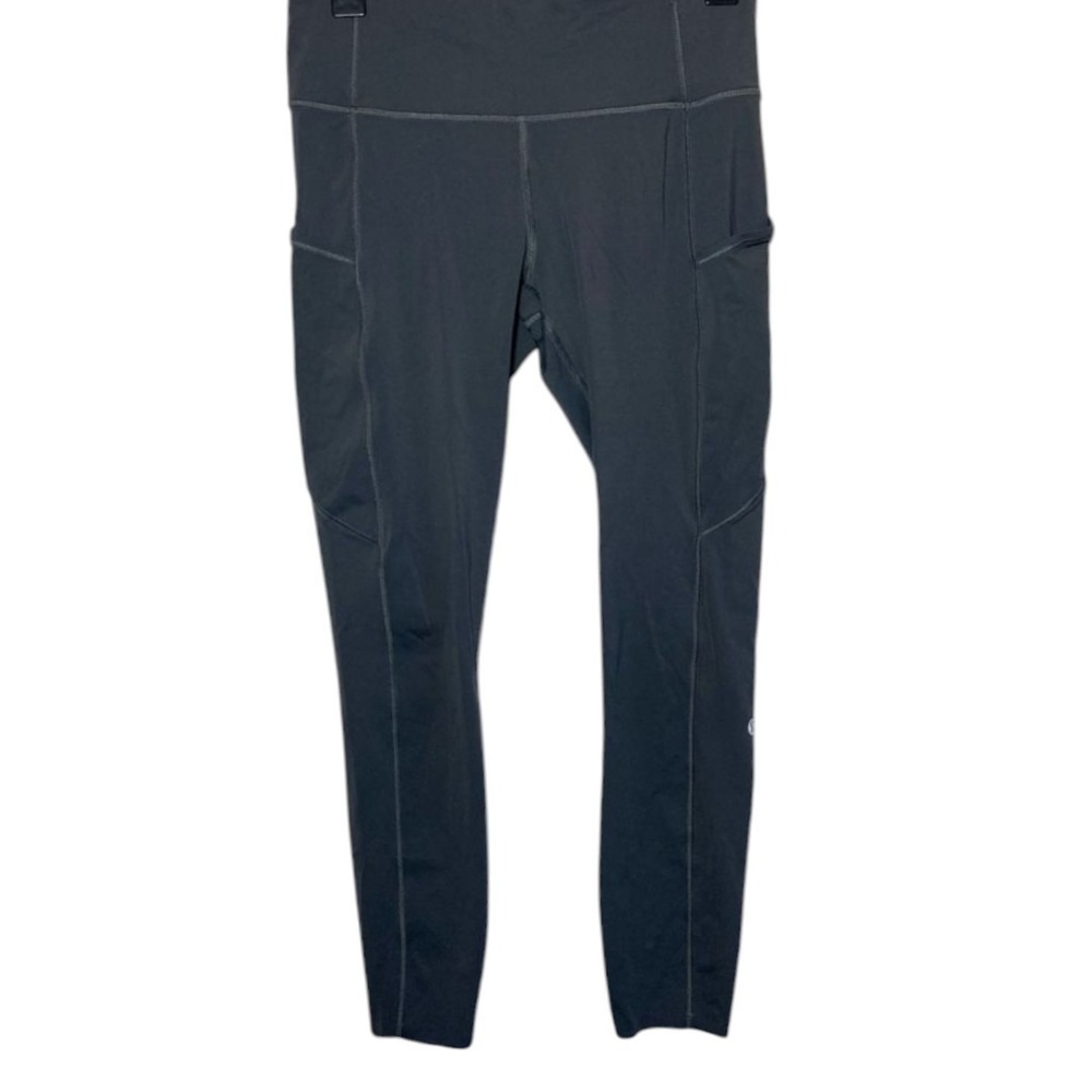 Lululemon Fast Free 7/8 Tight II Nulux 25" Non Reflective‎ Leggings Workout Gym